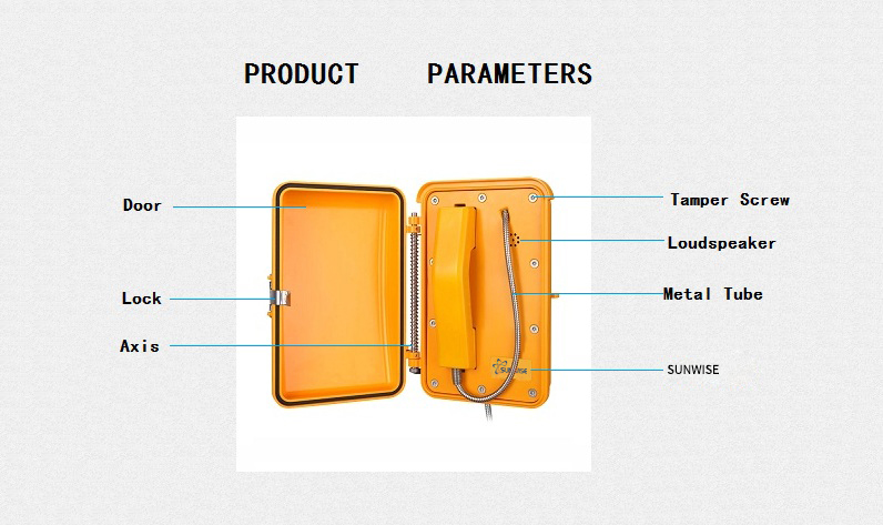 Emergency outstation telephone description