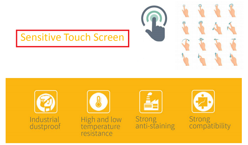 Pa Operator Console Sensitive Touch Screen control room telephone