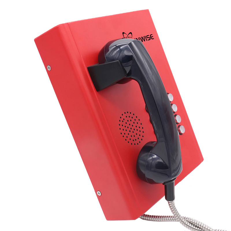 inmate phone side view